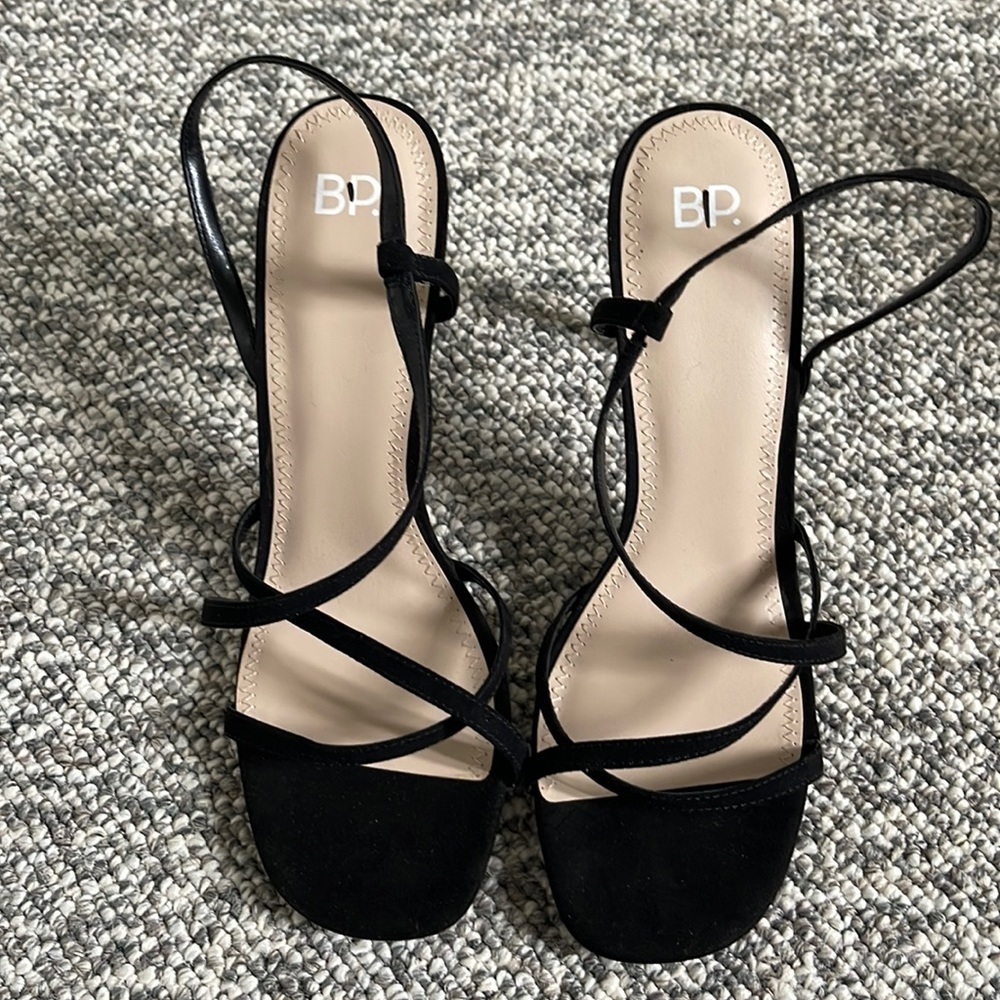 Pre loved Womens BP black sandals-Size 9
